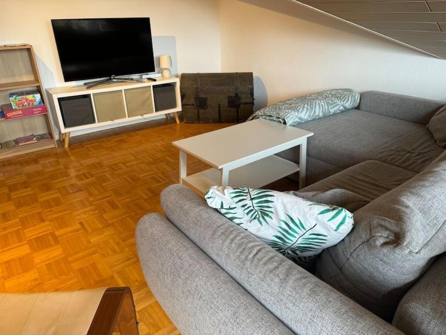 Gemuetliche Wohnung Bei Bad Waldsee Mit Balkon Extérieur photo