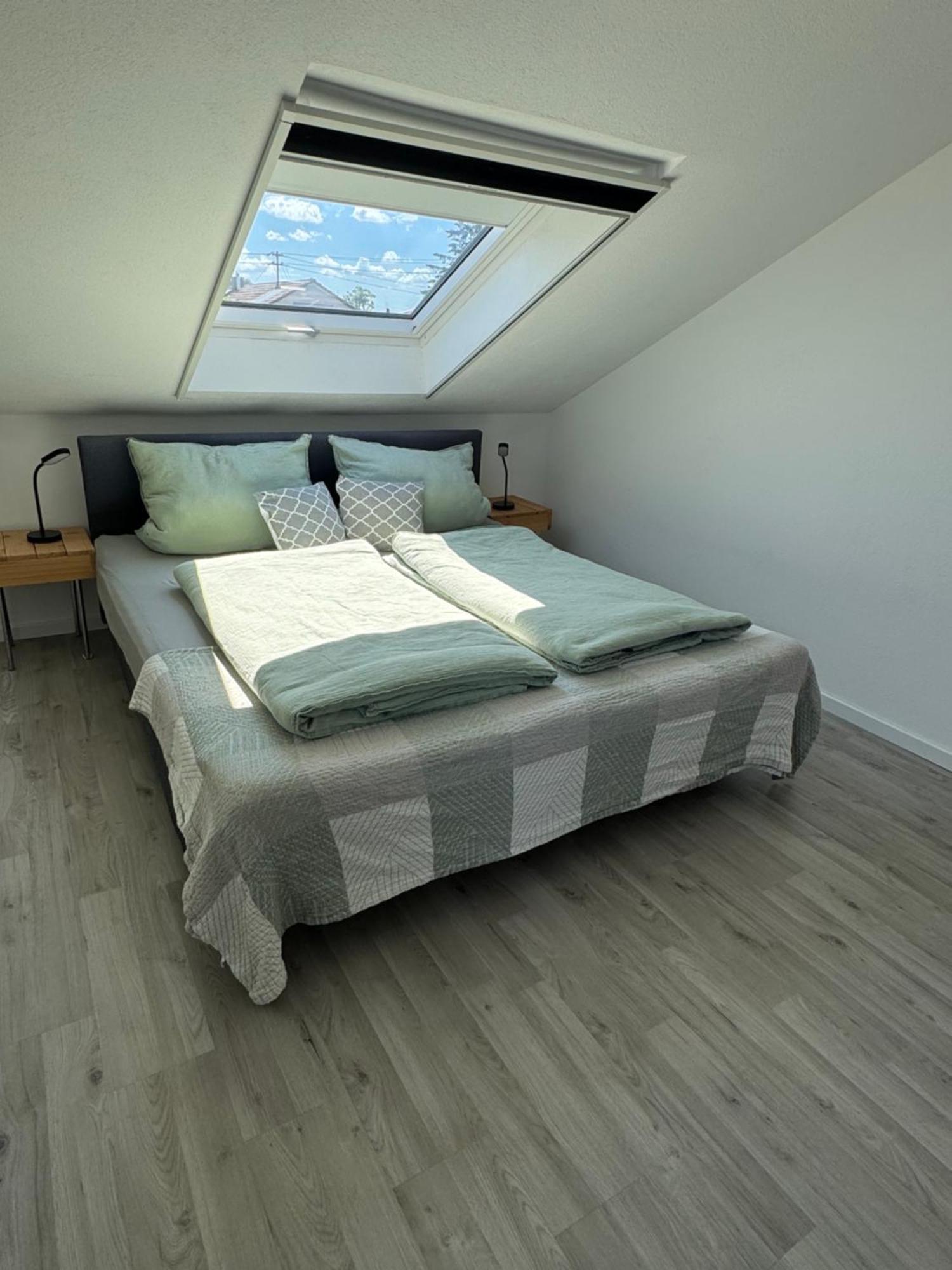 Gemuetliche Wohnung Bei Bad Waldsee Mit Balkon Extérieur photo